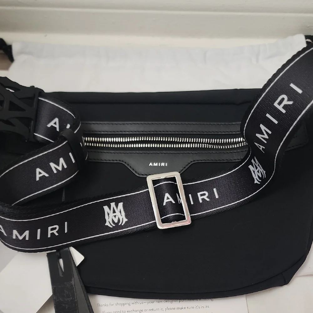AMIRI *AUTHENTIC Arts District belt bag in Black - Picture 13 of 13